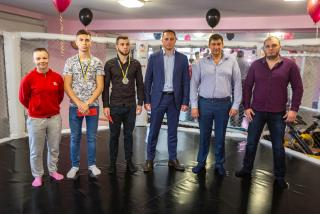 У кам`янському спортклубі «Адреналін» презентували новий майданчик для тренувань